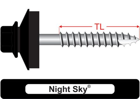 220530.7600 Night Sky® TimberMates® - Hex & 25mm Multi-Seal