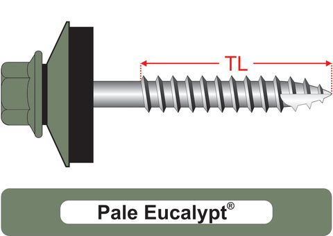 220530.8000 Pale Eucalypt® TimberMates® - Hex & 25mm Multi-Seal