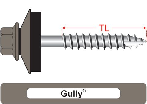 220530.4100 Gully® TimberMates® - Hex & 25mm Multi-Seal