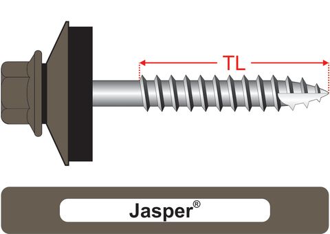 220530.4800 Jasper® TimberMates® - Hex & 25mm Multi-Seal