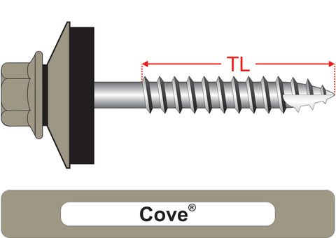 220530.2600 Cove® TimberMates® - Hex & 25mm Multi-Seal