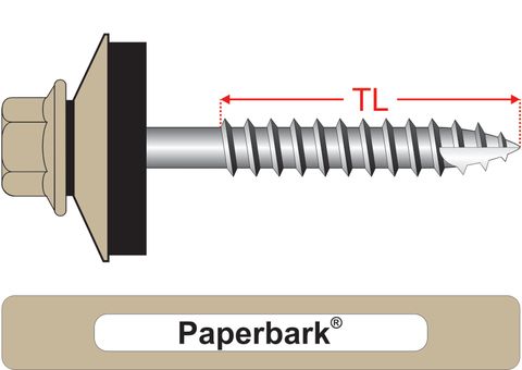 220530.8100 Paperbark® TimberMates® - Hex & 25mm Multi-Seal