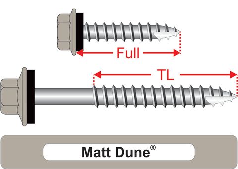 220520.5900 Matt Dune® TimberMates® - Hex Seal