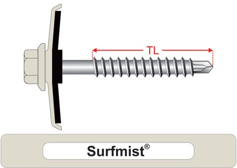 220260.8500 Surfmist® SteelMates® - Cyclone Assemblies for Square Rib