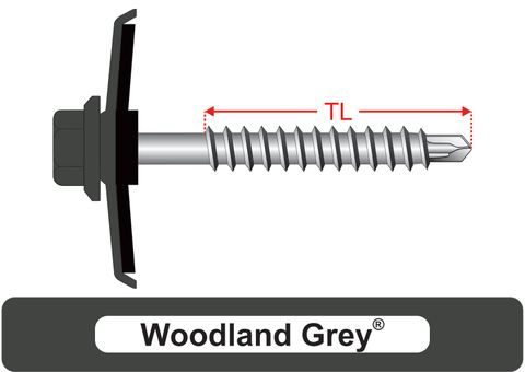 220260.9300 Woodland Grey® SteelMates® - Cyclone Assemblies for Square Rib