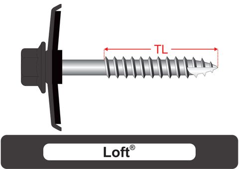 220550.5300 Loft® TimberMates® - Cyclone Assemblies for Square Rib