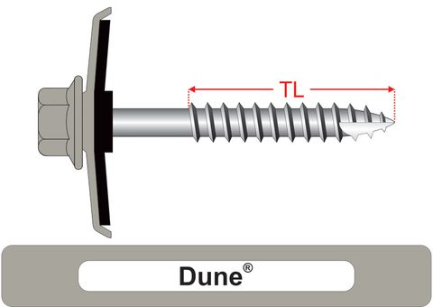 220550.3200 Dune® TimberMates® - Cyclone Assemblies for Square Rib