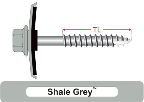 220550.8300 Shale Grey™ TimberMates® - Cyclone Assemblies for Square Rib