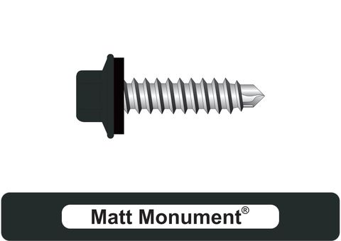 220130.6000 Matt Monument® RoofMates® - Hex Seal, Valley Fix