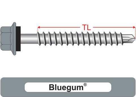 220110.1400 Bluegum® RoofMates® - Hex Seal, Roofing Screws