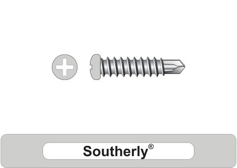 220310.8400 Southerly® SteelMates® - Mini Corry Trim Head Screws