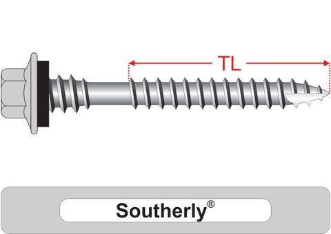 220500.8400 Southerly® TimberMates® - Crest-Lok™ Roofing Screws