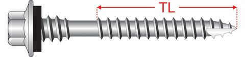 150000 TimberMates® - Crest-Lok™ Roofing Screws