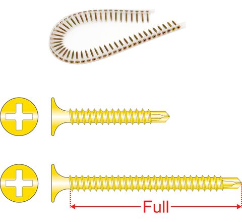 250530 SteelMates® - Strip Collated - Bugle Head