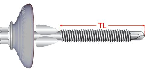 120120 SteelMates® - StormMates™ Skylight Screws