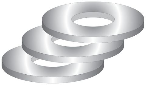 620250 Flat Round Commercial Washers