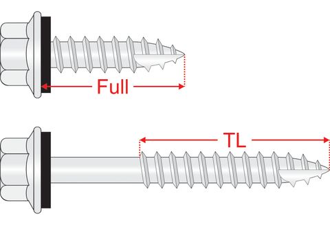 170510 Stainless TimberMates® - Hex Seal