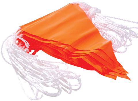 650705 Orange Bunting Flagline - 30M