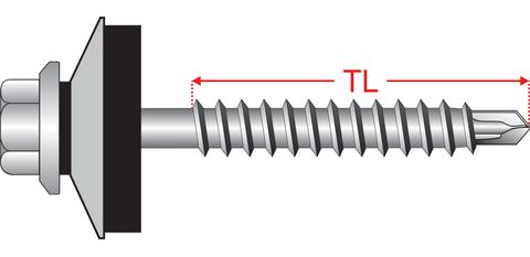 14g x 53mm SteelMates® Hex 50+