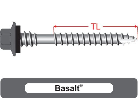 220500.1100 Basalt® TimberMates® - Crest-Lok™ Roofing Screws