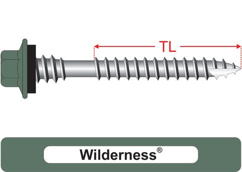 220500.9000 Wilderness® TimberMates® - Crest-Lok™ Roofing Screws