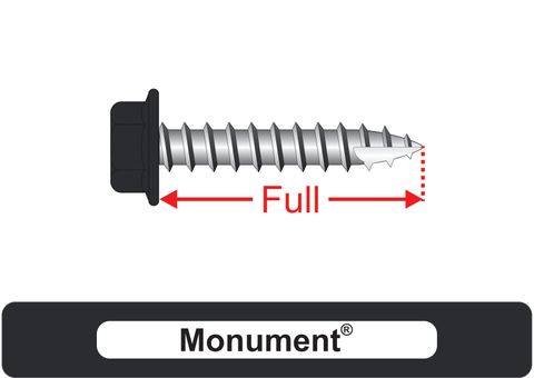 220510.7300 Monument® TimberMates® - Hex Head