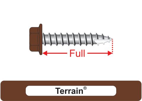 220510.8600 Terrain® TimberMates® - Hex Head