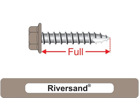 220510.8180 Riversand TimberMates® - Hex Head