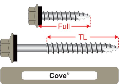 220520.2600 Cove® TimberMates® - Hex Seal