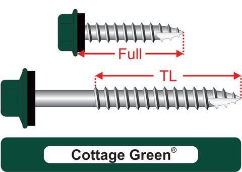 220520.2500 Cottage Green® TimberMates® - Hex Seal