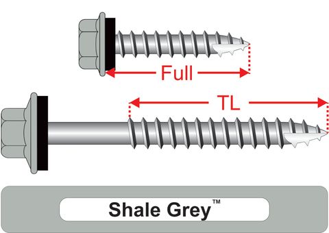 220520.8300 Shale Grey™ TimberMates® - Hex Seal