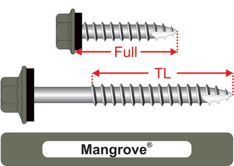 220520.5400 Mangrove® TimberMates® - Hex Seal