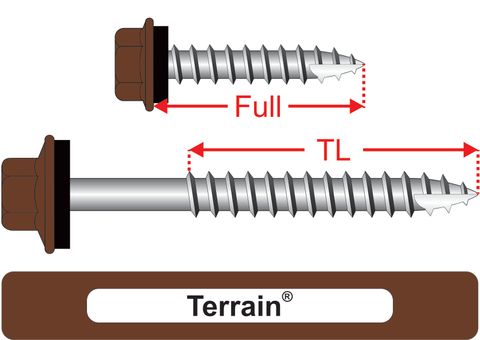 220520.8600 Terrain® TimberMates® - Hex Seal