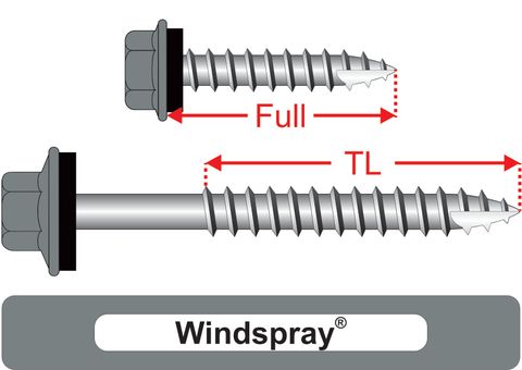 220520.9100 Windspray® TimberMates® - Hex Seal