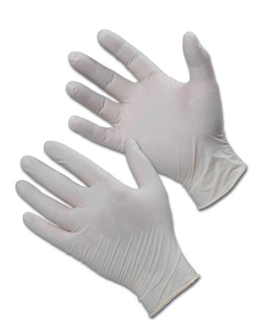 650120 Latex Disposable Gloves Powdered - Box of 100