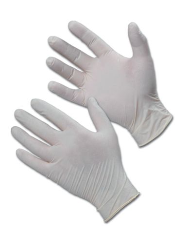 650120 Latex Disposable Gloves Powdered - Box of 100