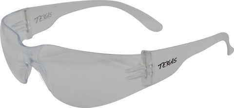 650220  'Texas' Clear Safety Glasses with Anti Fog