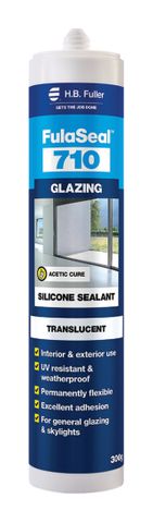 404290.8700 Translucent FulaSeal™ 710 Glazing, Acetic Cure Silicone
