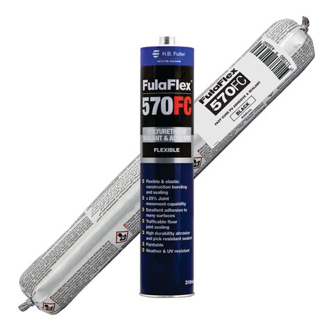 405150.3900 Grey FulaFlex 570FC Fast Cure, Polyurethane Adhesive Sealant