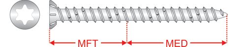 300300 ConFast™ Concrete Fixing Screws