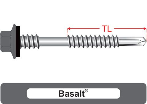 220210.1100 Basalt®  SteelMates® - Crest-Lok™ Type Z Roofing Screws