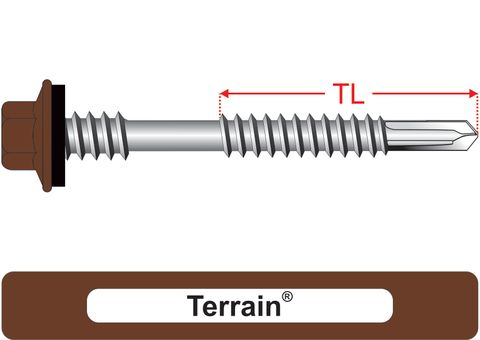 220210.8600 Terrain® SteelMates® - Crest-Lok™ Type Z Roofing Screws