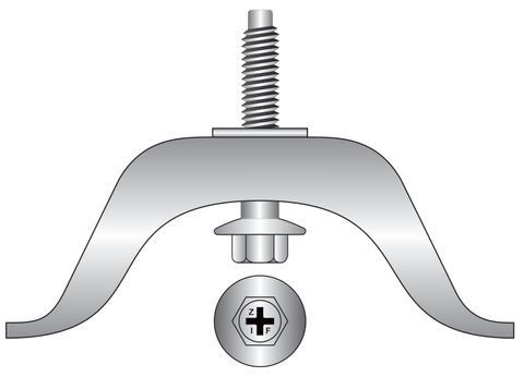 610155 Pilot Point Bolt Bracing Strap Tensioner System