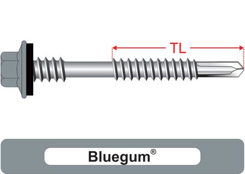 220210.1400 Bluegum® SteelMates® - Crest-Lok™ Type Z Roofing Screws