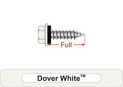 220580.3100 Dover White™ StitchMates® - Hex Seal, Needle Point, Twinfast Thread
