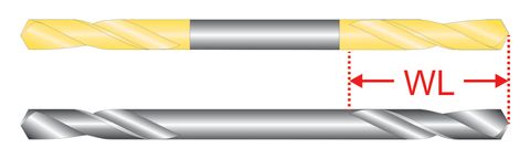 501100 HSS Double End Number Series drills