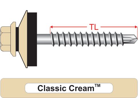 220240.2200 Classic Cream™ SteelMates® - Hex & 25mm Multi-Seal