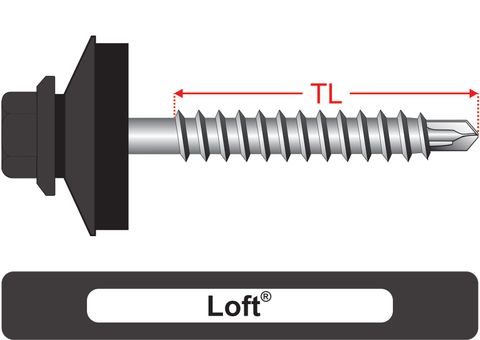 220240.5300 Loft® SteelMates® - Hex & 25mm Multi-Seal