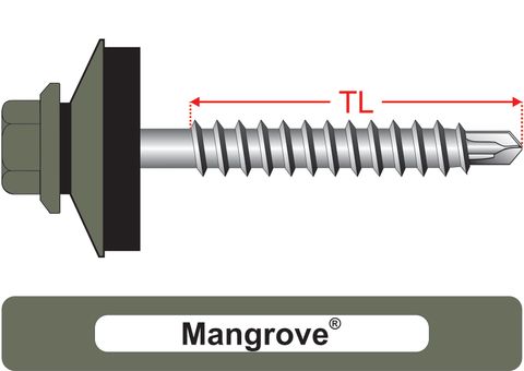 220240.5400 Mangrove® SteelMates® - Hex & 25mm Multi-Seal