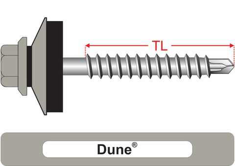 220240.3200 Dune® SteelMates® - Hex & 25mm Multi-Seal